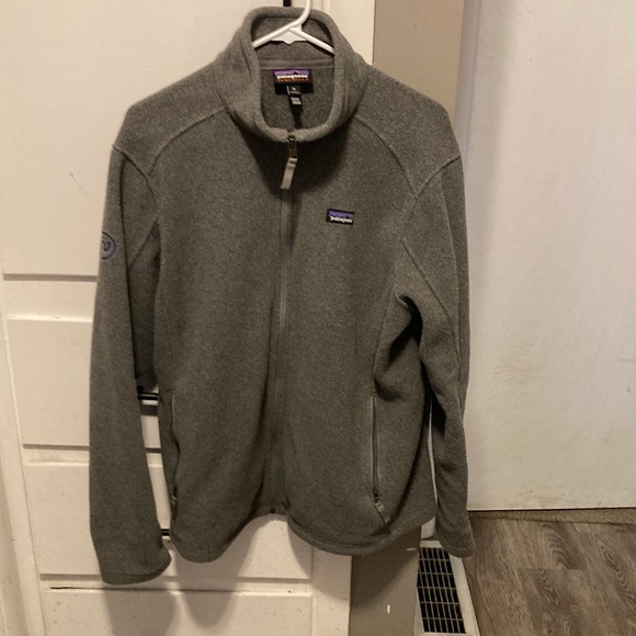 Patagonia Synchilla fleece women's size XL Gray Jacket 🧥.